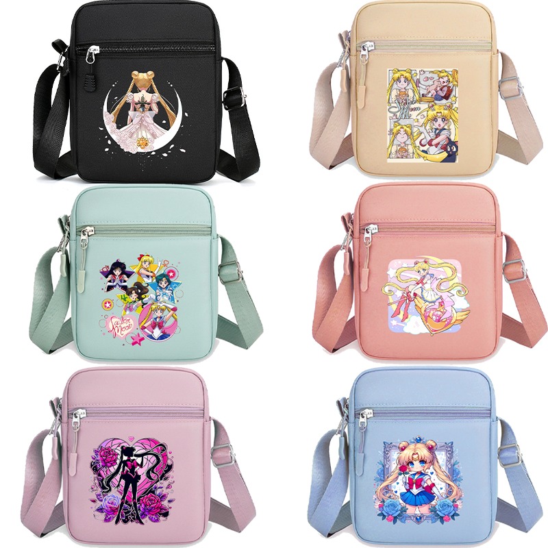 Women Bags Daily Use - Sailor Moon Shoulder Bag Unisex Cute