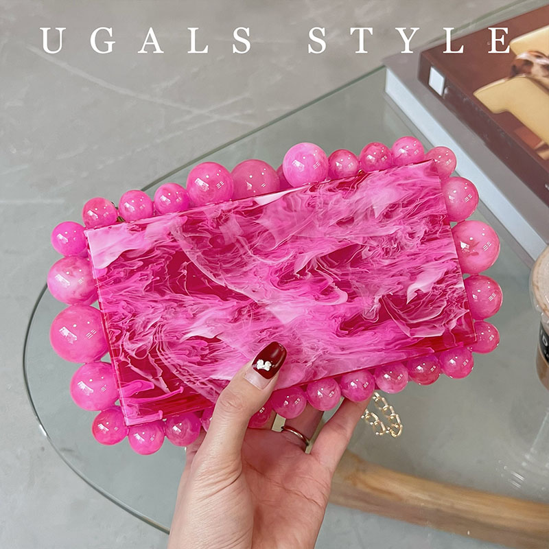 Luxury Designer Beaded Striped - Evening Bag Beaded recension och pris