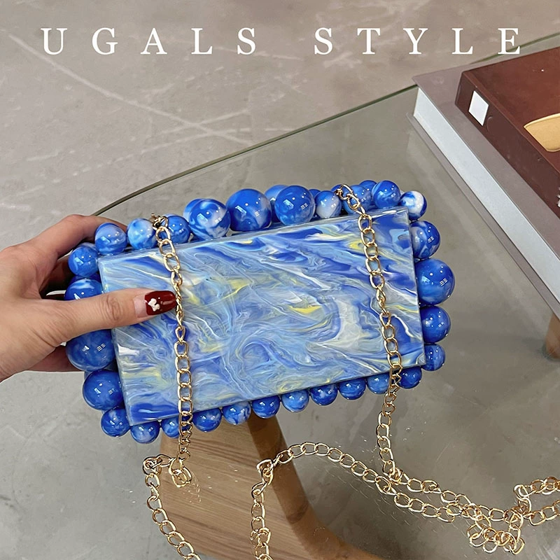 Luxury Designer Beaded Striped - Evening Bag Beaded recension och pris