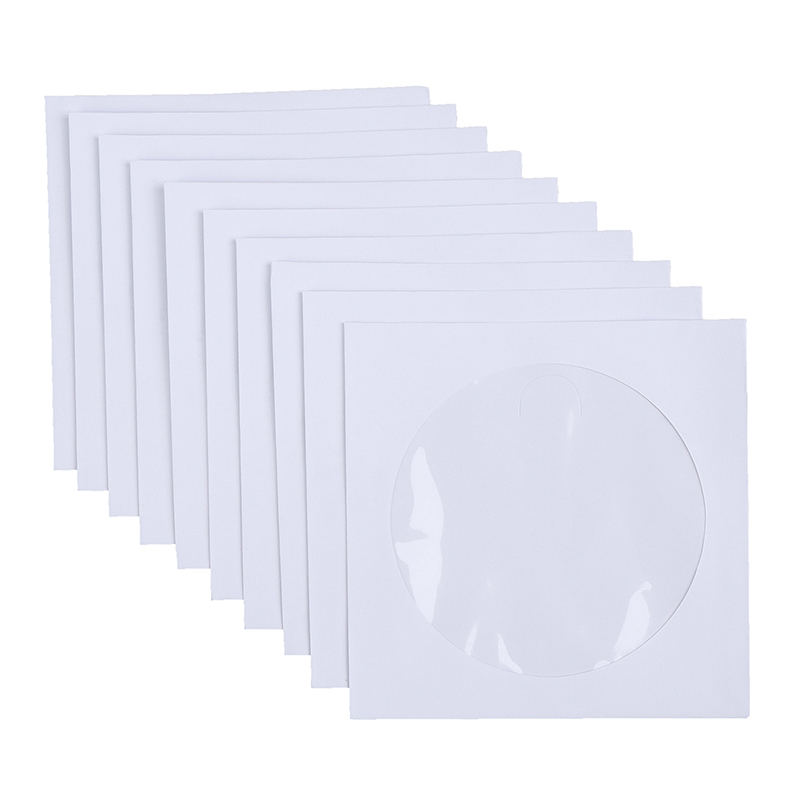 NEW 50PCS 12.5CM CD DVD Disc P - Flap Bag Envelope recension och pris