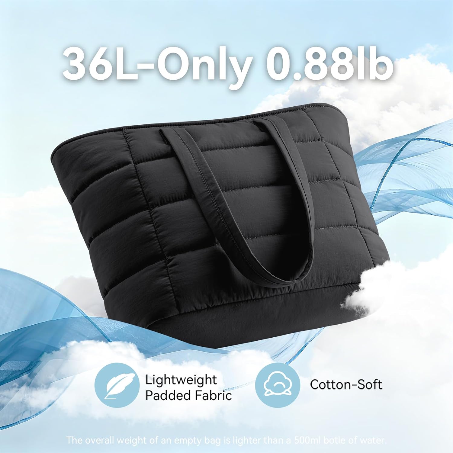Puffer Tote Bag for Women, Lig - Women'S Tote Bags For Work recension och pris