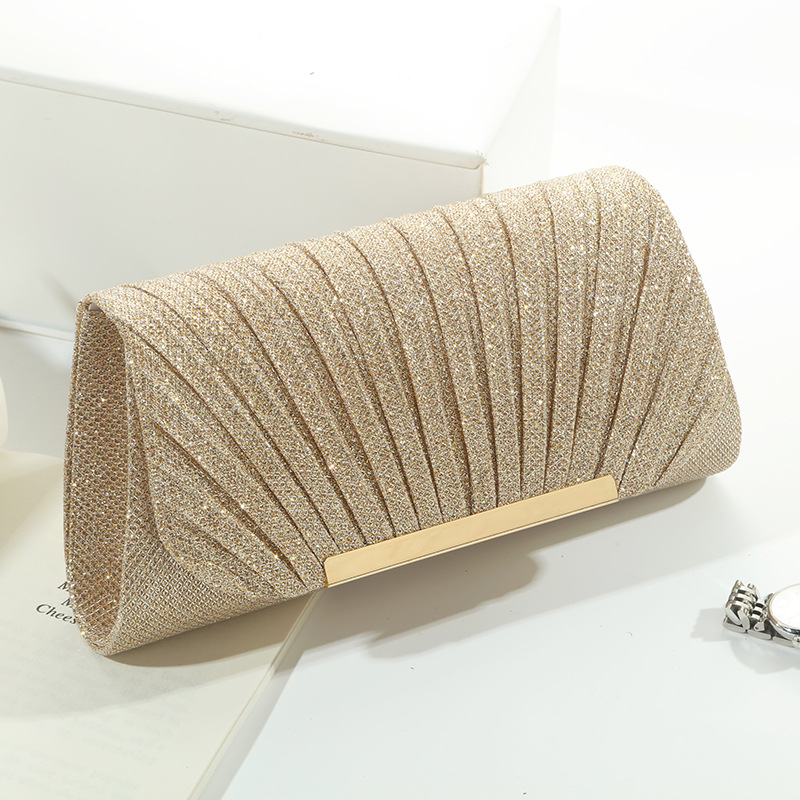 Shell Patterned Shiny Evening  - Flap Bag Envelope recension och pris