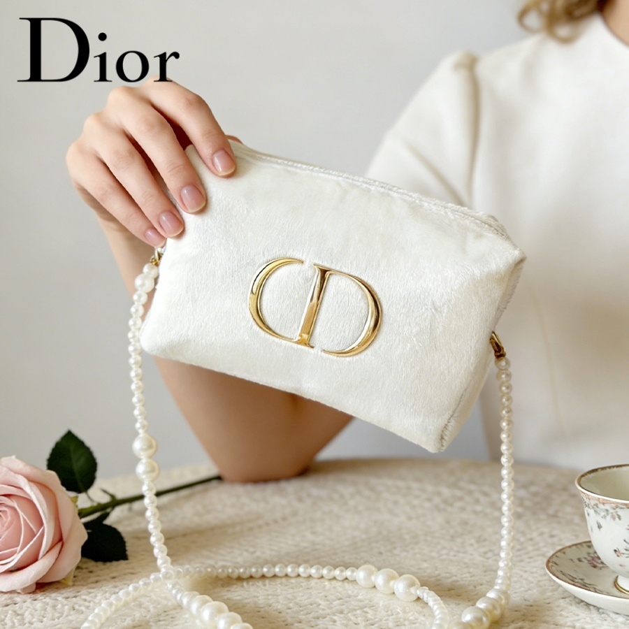 Dior’s Bag White Velvet Travel - Women Bags White recension och pris