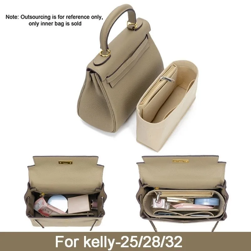 Felt Cloth Insert Bag Organize - Women Bags Hermes recension och pris