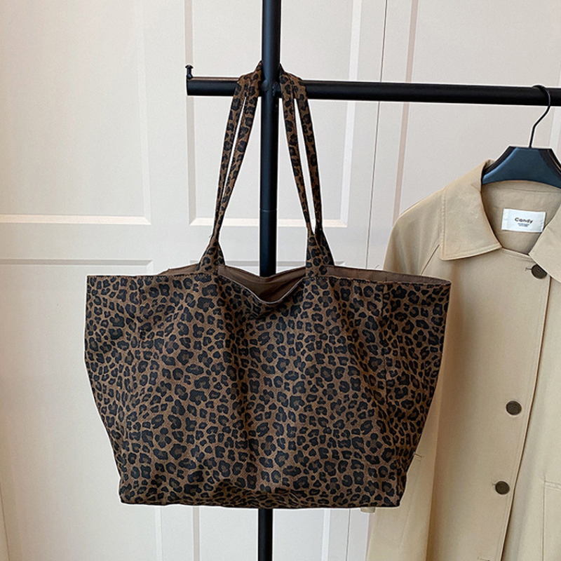 Women Leopard Print Tote Bag Y - Women'S Tote Bags For Work recension och pris