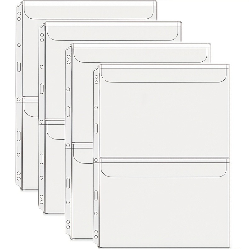10pcs-A4 Folder Pockets, No-Zi - Flap Bag Envelope recension och pris