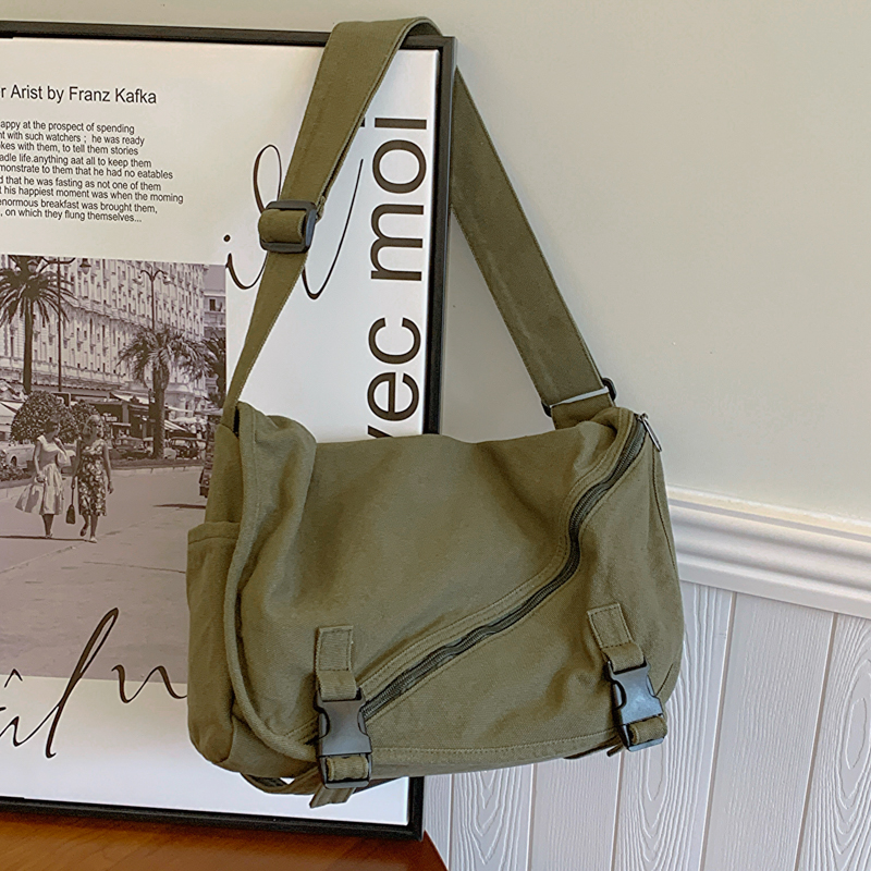 Japanese Style Canvas Messenge - Flap Bag Envelope recension och pris