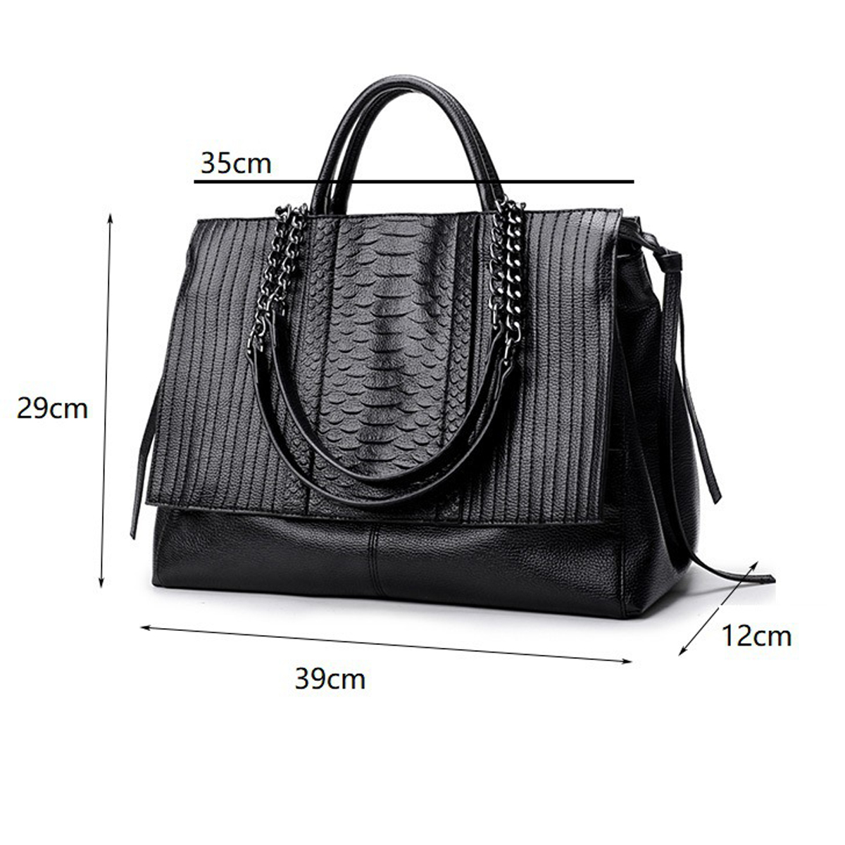 Elegant Tote Bag With Zipper,  - Women'S Tote Bags For Work recension och pris