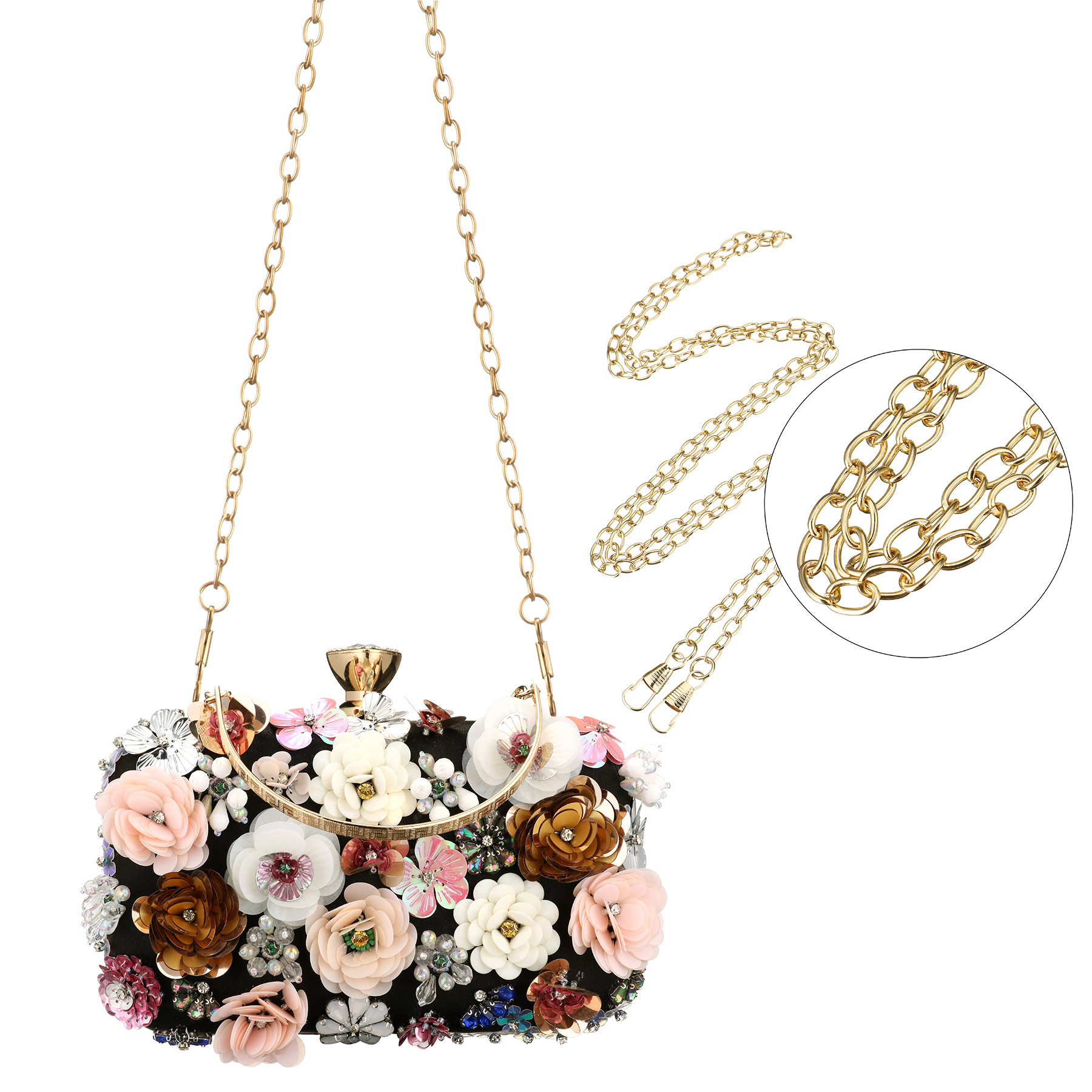 Fashion Women Evening Bags Flo - Evening Bag Beaded recension och pris