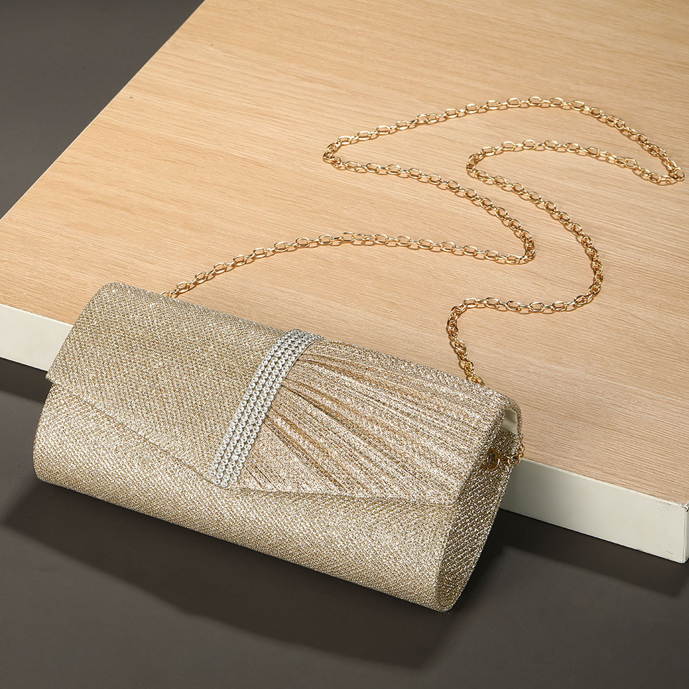 New style gold-embroidered ple - Flap Bag Envelope recension och pris