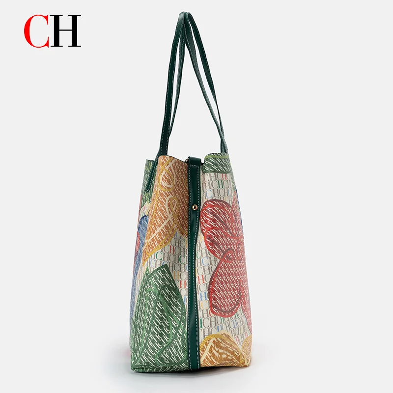 CH Womens Colorful Floral Tote - Women'S Tote Bags For Work recension och pris