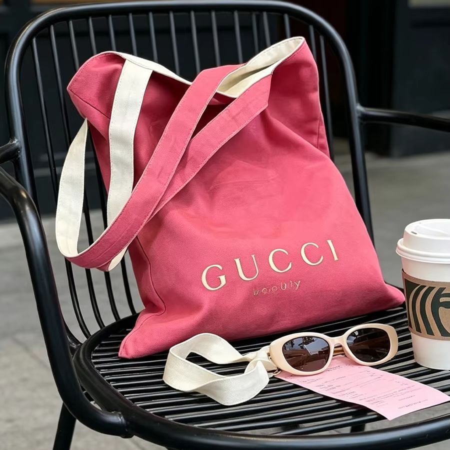 GUCCIs bag Women Canvas Tote B - Women Bags White recension och pris