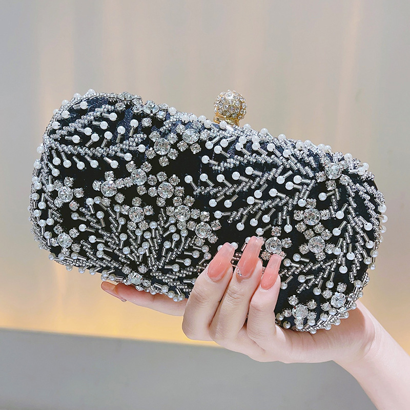Shiny Handmade Party Bag Dazzl - Evening Bag Beaded recension och pris