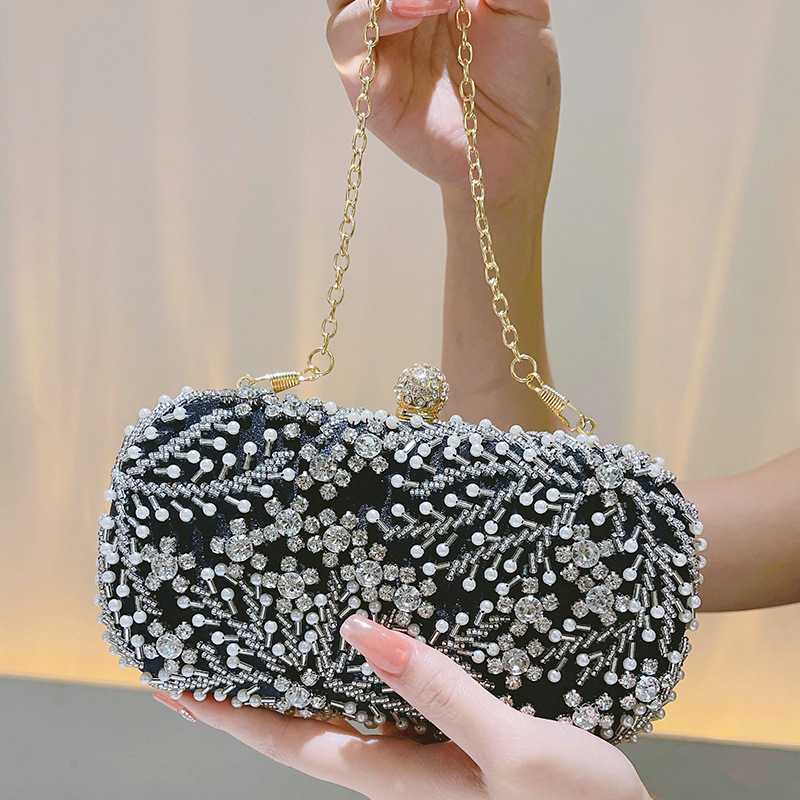 Shiny Handmade Party Bag Dazzl - Evening Bag Beaded recension och pris