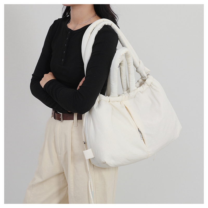 Women's New Bag Down Padded Ja - Women Bags White recension och pris